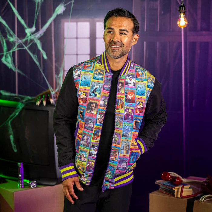 RSVLTS Goosebumps Jacket Goosebumps "Reader Beware..." –  Reversible Bomber Jacket Goosebumps "Reader Beware..." –  Reversible Bomber Jacket