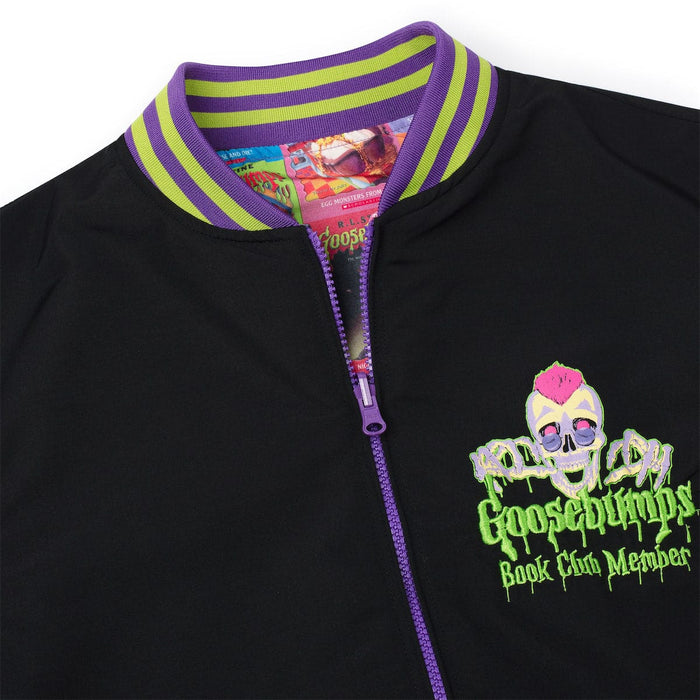 RSVLTS Goosebumps Jacket Goosebumps "Reader Beware..." –  Reversible Bomber Jacket Goosebumps "Reader Beware..." –  Reversible Bomber Jacket