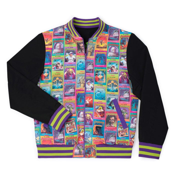RSVLTS Goosebumps Jacket Goosebumps "Reader Beware..." –  Reversible Bomber Jacket Goosebumps "Reader Beware..." –  Reversible Bomber Jacket