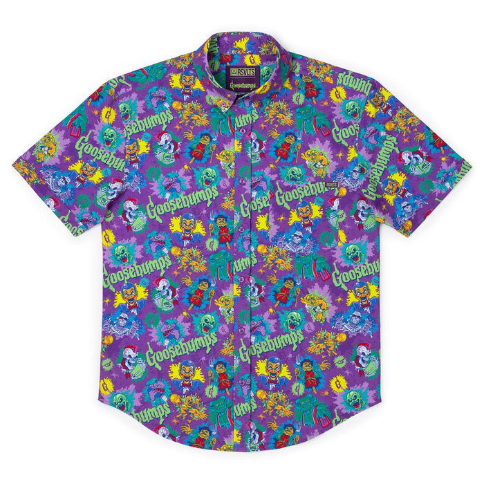 RSVLTS Goosebumps Short Sleeve Shirt Goosebumps "Scared Sheetless" – KUNUFLEX Short Sleeve Shirt Goosebumps "Scared Sheetless" – KUNUFLEX Short Sleeve Shirt
