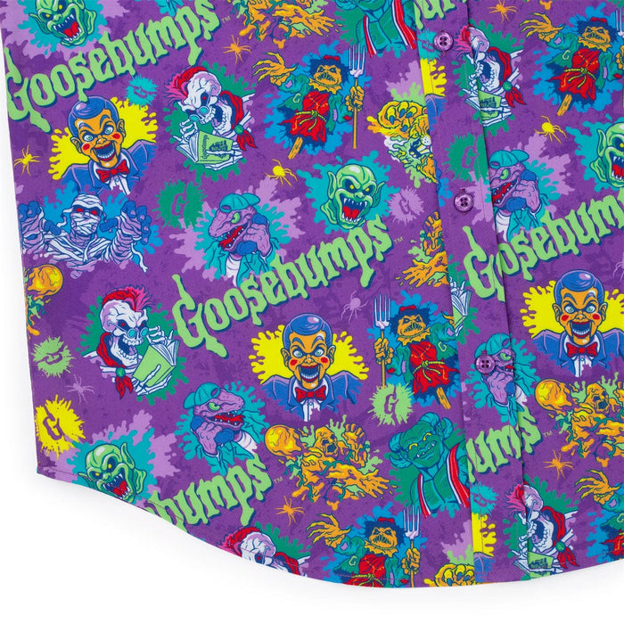 RSVLTS Goosebumps Short Sleeve Shirt Goosebumps "Scared Sheetless" – KUNUFLEX Short Sleeve Shirt Goosebumps "Scared Sheetless" – KUNUFLEX Short Sleeve Shirt
