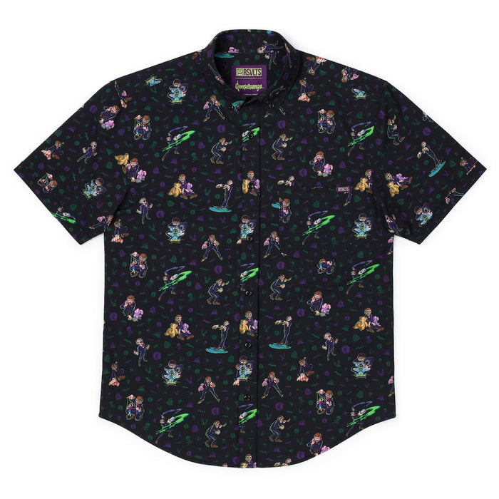 RSVLTS Goosebumps Short Sleeve Shirt Goosebumps "Slap Happy Hijinks" – KUNUFLEX Short Sleeve Shirt Goosebumps "Slap Happy Hijinks" – KUNUFLEX Short Sleeve Shirt