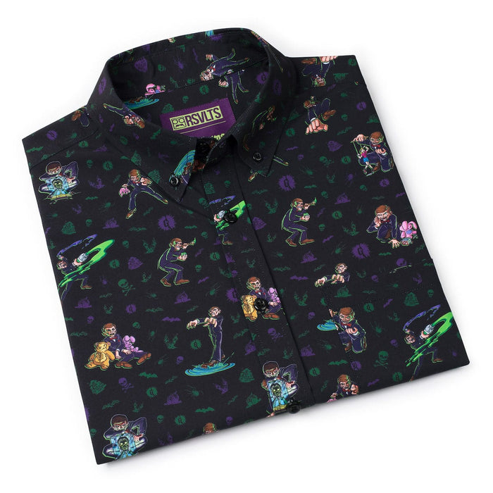 RSVLTS Goosebumps Short Sleeve Shirt Goosebumps "Slap Happy Hijinks" – KUNUFLEX Short Sleeve Shirt Goosebumps "Slap Happy Hijinks" – KUNUFLEX Short Sleeve Shirt