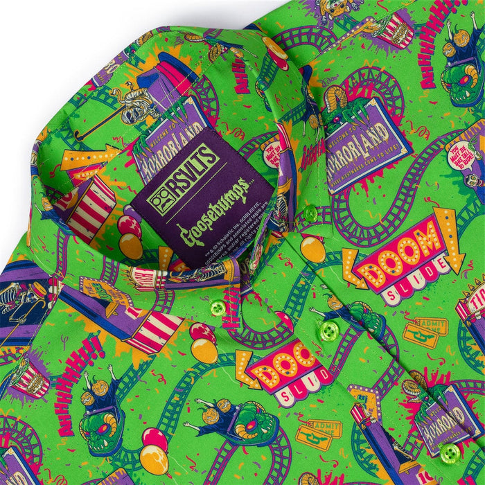 RSVLTS Goosebumps Short Sleeve Shirt Goosebumps "Welcome to Horrorland" – KUNUFLEX Short Sleeve Shirt Goosebumps "Welcome to Horrorland" – KUNUFLEX Short Sleeve Shirt
