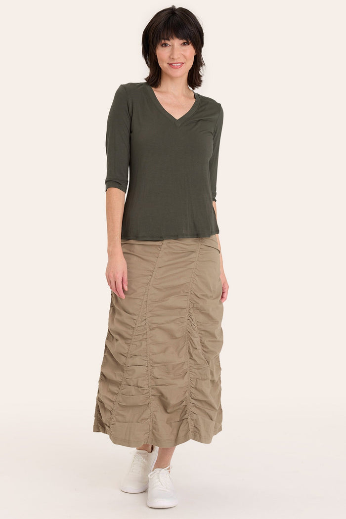 Core by XCVI Gored Peasant Skirt
