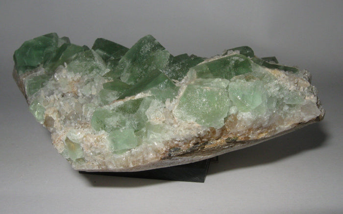Green Fluorite in Matrix | Of Coins & Crystals