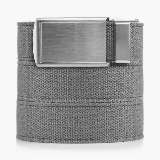 Grey Canvas Belt - SlideBelts