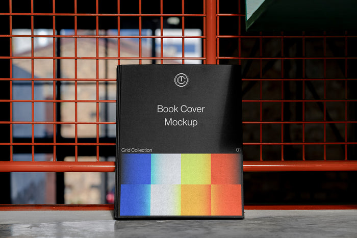 Grid 01 Poster, Book and Stationary Mockups