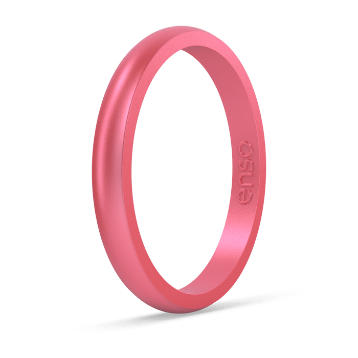 Aura Classic Halo Silicone Ring - Roseglow