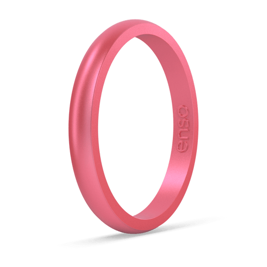 Aura Classic Halo Silicone Ring - Roseglow