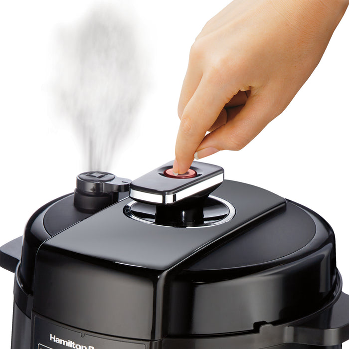 HAMILTON BEACH Electric 6Qt Pressure Cooker - 34501C