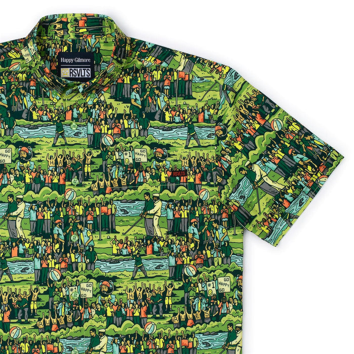 RSVLTS XS Happy Gilmore Short Sleeve Shirt Happy Gilmore "Happy's Hooligans" – KUNUFLEX Short Sleeve Shirt Happy Gilmore "Happy's Hooligans" – KUNUFLEX Short Sleeve Shirt