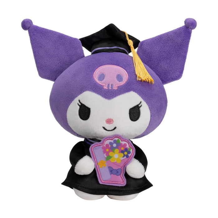 Hello Kitty and Friends 8" Graduation Plush Plush Jazwares Kuromi