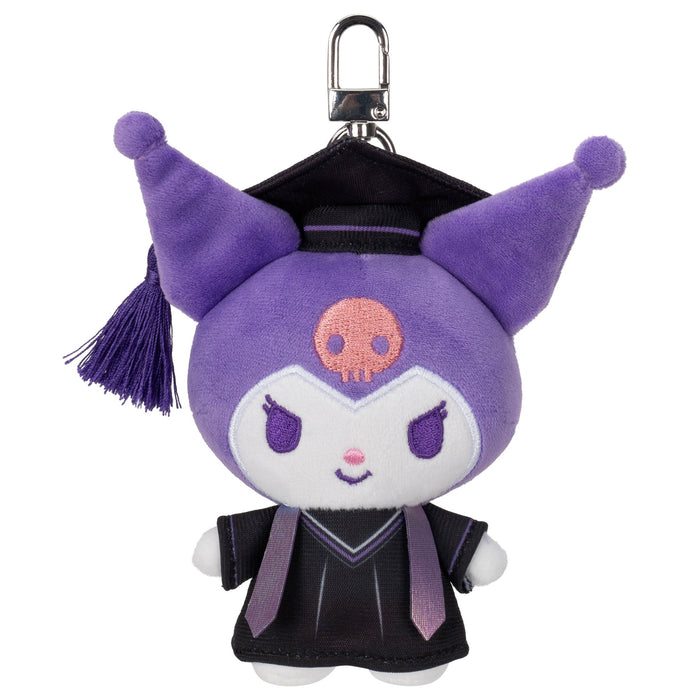 Hello Kitty and Friends Graduation Plush Mascot Keychain Plush Jazwares Kuromi
