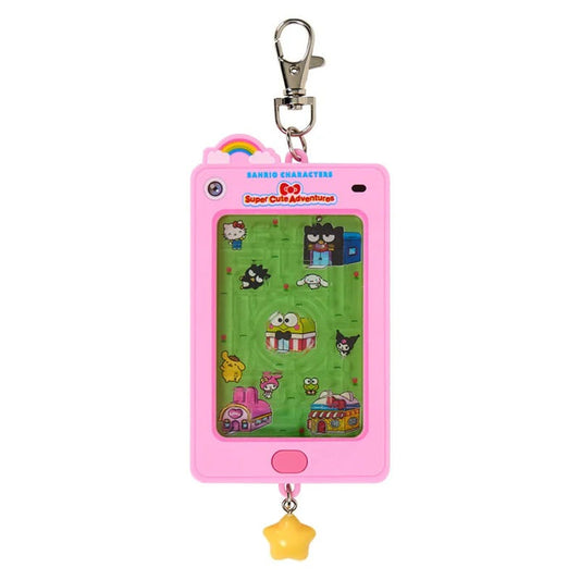 Hello Kitty and Friends Interactive Smartphone-shaped Bag Charm (Pink) Accessory Japan Original