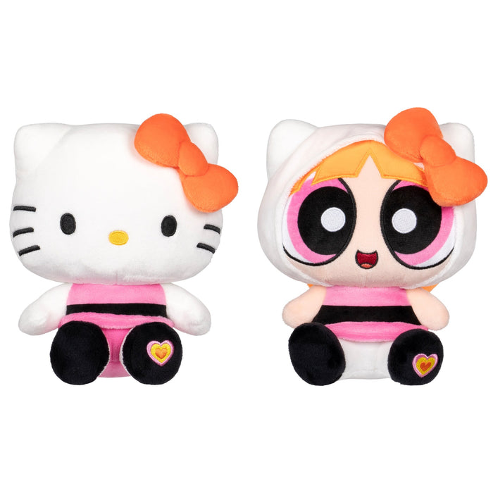 Hello Kitty and Friends x Powerpuff Girls 8" Plush Set Plush Jazwares Hello Kitty & Blossom