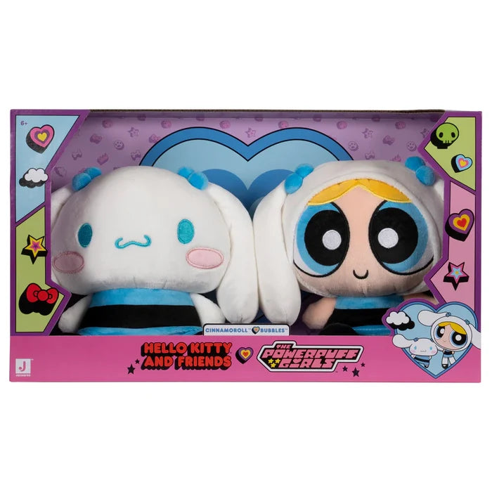 Hello Kitty and Friends x Powerpuff Girls 8" Plush Set Plush Jazwares