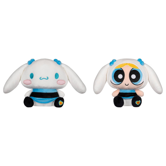 Hello Kitty and Friends x Powerpuff Girls 8" Plush Set Plush Jazwares Cinnamoroll & Bubbles