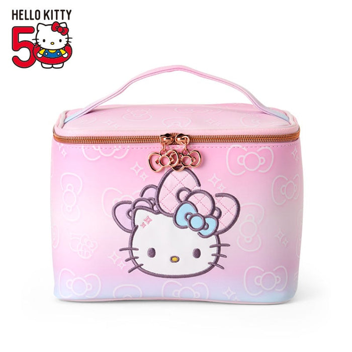 Hello Kitty Beauty Case 50th Anniv. (Fashionable Ribbons Series) Bags Japan Original
