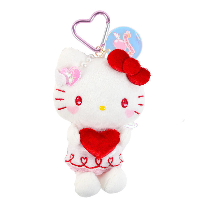 Hello Kitty Bright Plush Mascot Keychain (Bright and Dark Angel Series) Accessory Global Original
