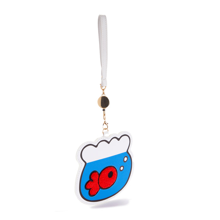 Hello Kitty Goldfish Card Case (Red Classic Series) Accessory NAKAJIMA CORPORATION