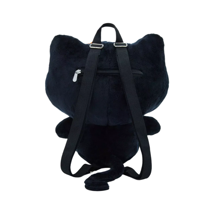 Hello Kitty Halloween Black Cat Plush Backpack Bags BIOWORLD