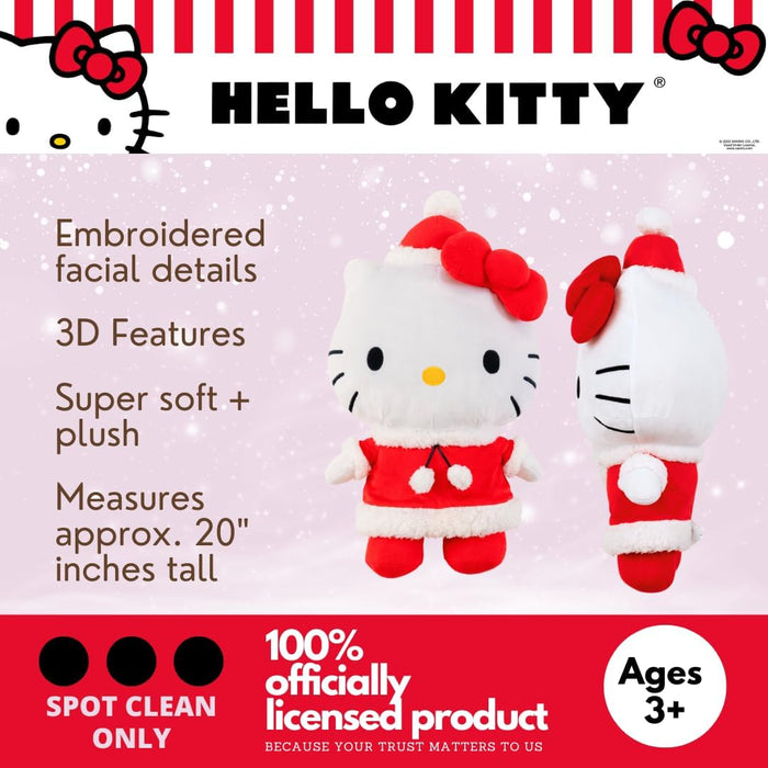 Hello Kitty Holiday Plush Cuddle Pillow Buddy Home Goods Franco Manufacturing Co Inc