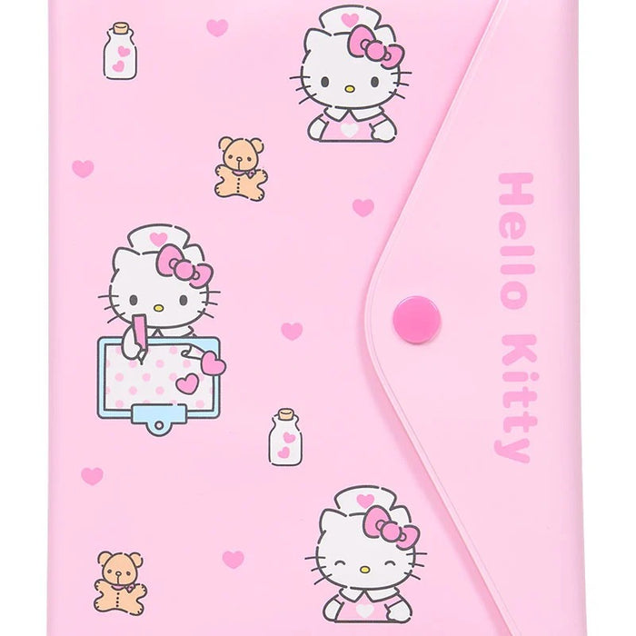 Hello Kitty Mini Health Document Folder Stationery Japan Original