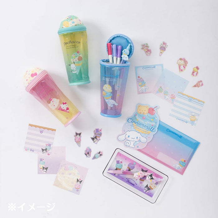 Hello Kitty Pencil Pouch (Ice Cream Party Series) Stationery Japan Original