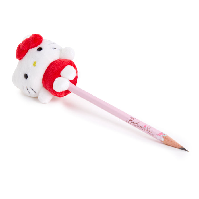 Hello Kitty Plush Pencil Topper Stationery NAKAJIMA CORPORATION