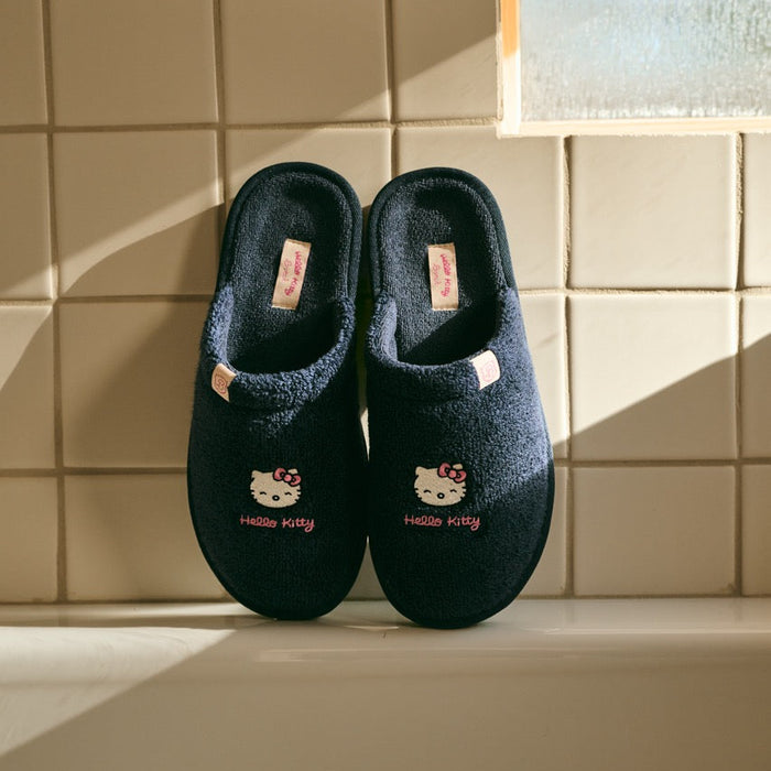 Hello Kitty x Brunch Essential Slipper (Navy) Shoes Brunch Holdings Inc