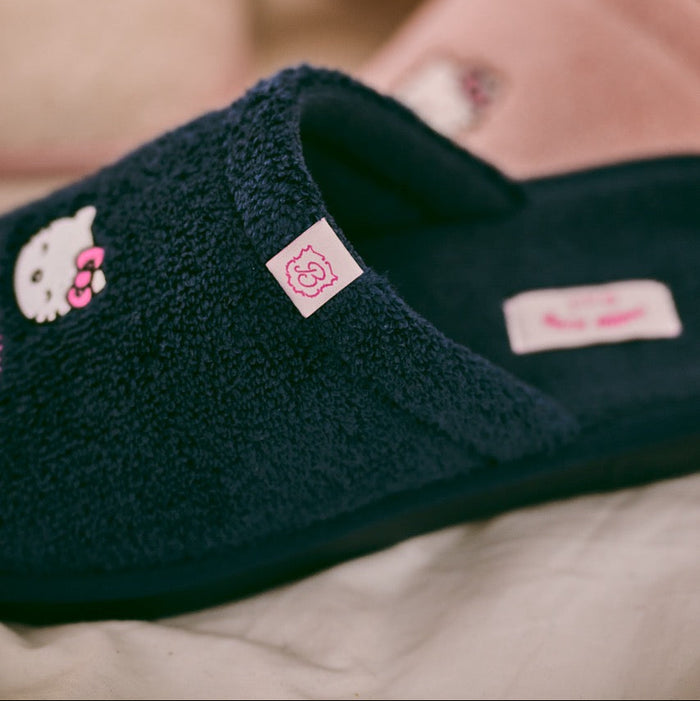 Hello Kitty x Brunch Essential Slipper (Navy) Shoes Brunch Holdings Inc