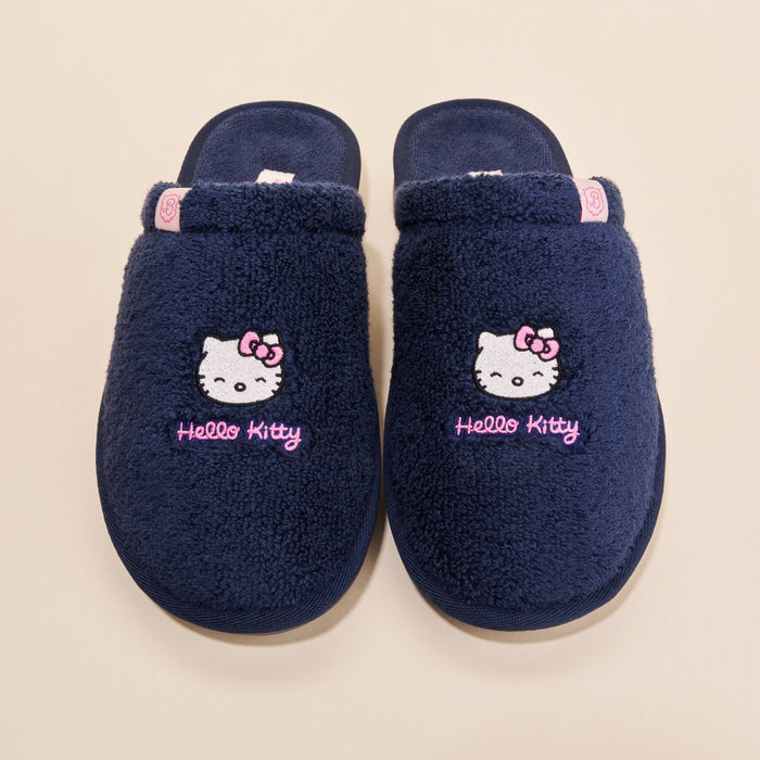 Hello Kitty x Brunch Essential Slipper (Navy) Shoes Brunch Holdings Inc