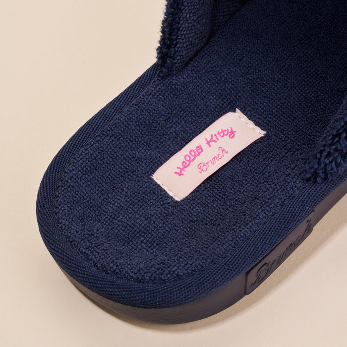 Hello Kitty x Brunch Essential Slipper (Navy) Shoes Brunch Holdings Inc