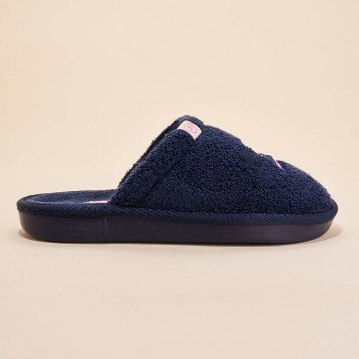 Hello Kitty x Brunch Essential Slipper (Navy) Shoes Brunch Holdings Inc