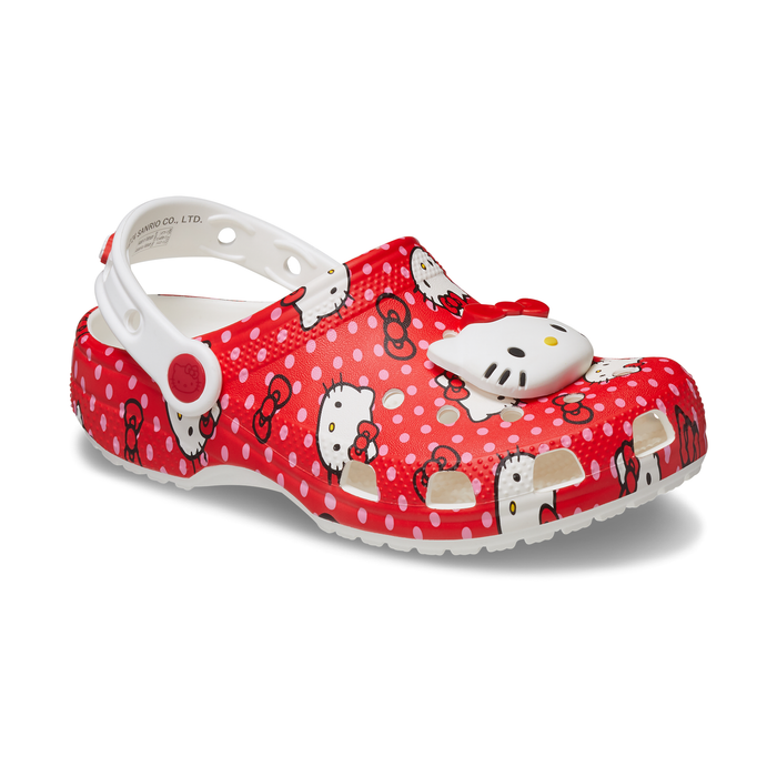 Hello Kitty x Crocs Toddler Red Classic Clog Shoes Crocs