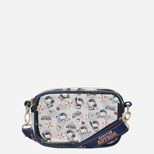 Hello Kitty x Houstons Astros Clear Crossbody Bag Bags FOCO