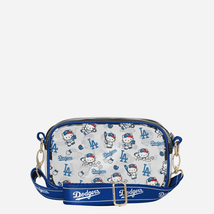 Hello Kitty x Los Angeles Dodgers Clear Crossbody Bag Bags FOCO