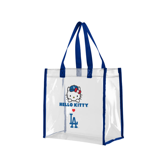 Hello Kitty x Los Angeles Dodgers Clear Tote Bag Bags FOCO
