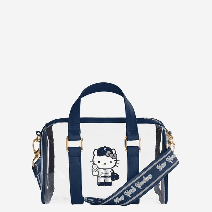 Hello Kitty x New York Yankees Clear Barrel Bag Bags FOCO