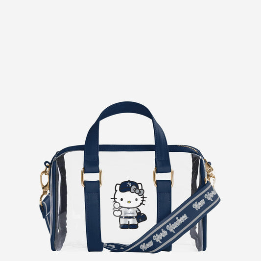 Hello Kitty x New York Yankees Clear Barrel Bag Bags FOCO