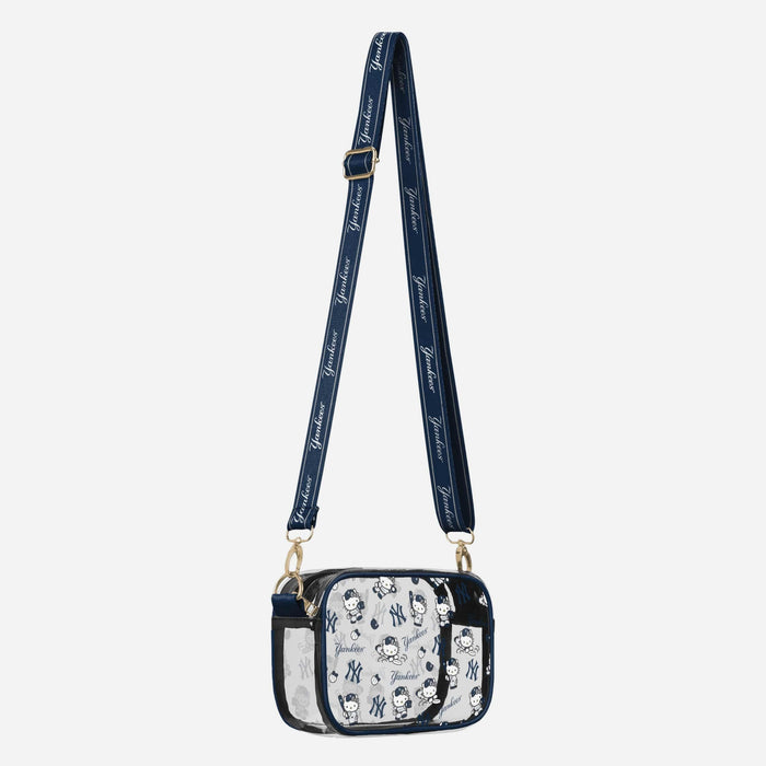 Hello Kitty x New York Yankees Clear Crossbody Bag Bags FOCO