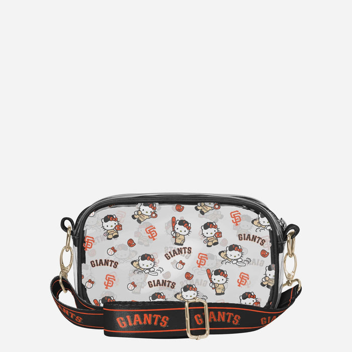 Hello Kitty x San Francisco Giants Clear Crossbody Bag Bags FOCO