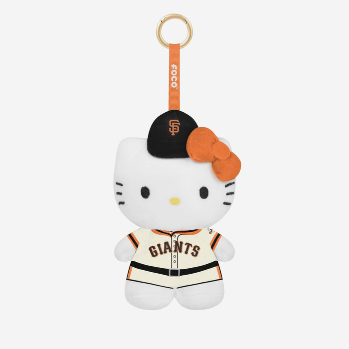 Hello Kitty x San Francisco Giants Plush Mascot Keychain Accessory FOCO