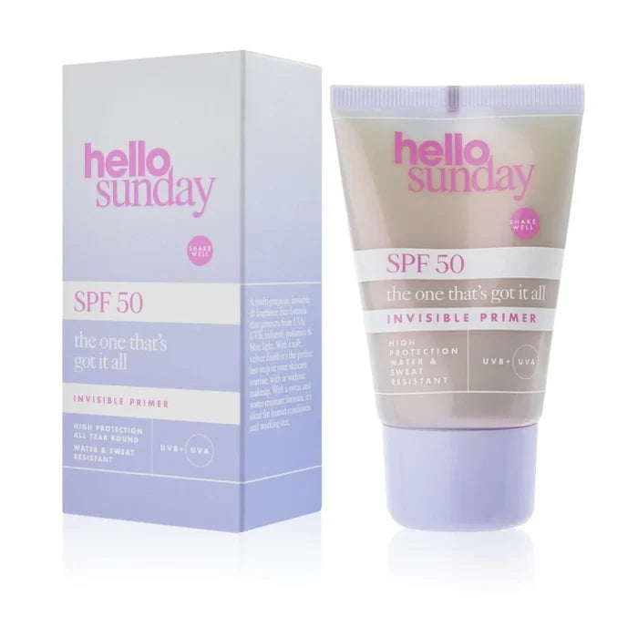 Hello Sunday The One That's Got It All Invisible Primer SPF50 50ml