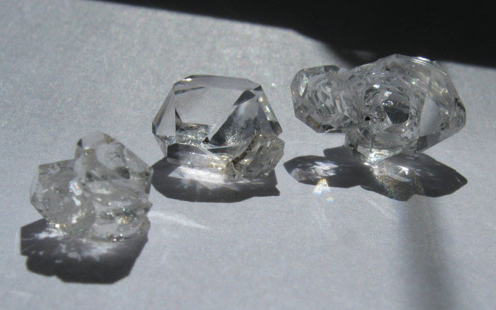 Herkimer Diamond Mini Clusters - Lot 8 | Of Coins & Crystals