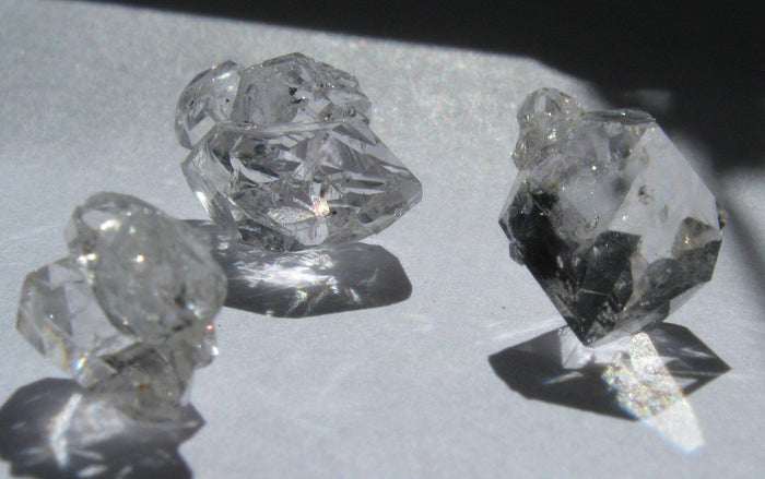 Herkimer Diamond Mini Clusters - Lot 8 | Of Coins & Crystals