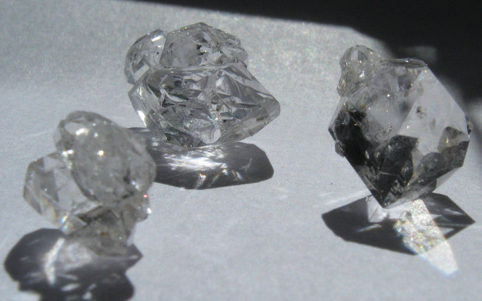 Herkimer Diamond Mini Clusters - Lot 8 | Of Coins & Crystals