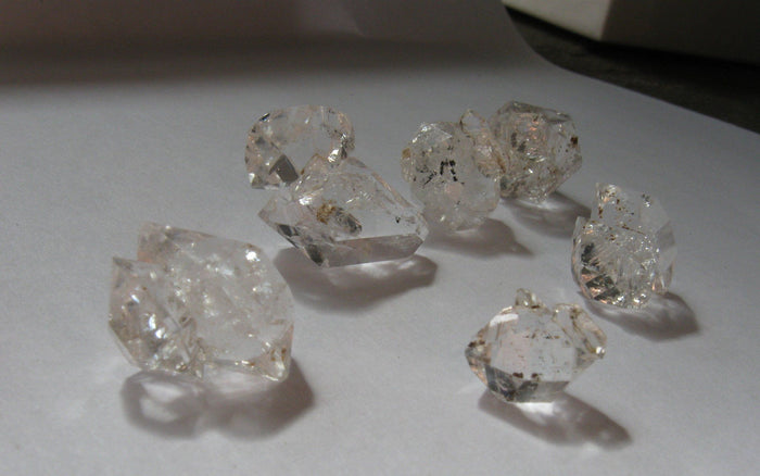 Herkimer Diamond Mini Clusters - Lot 9 | Of Coins & Crystals