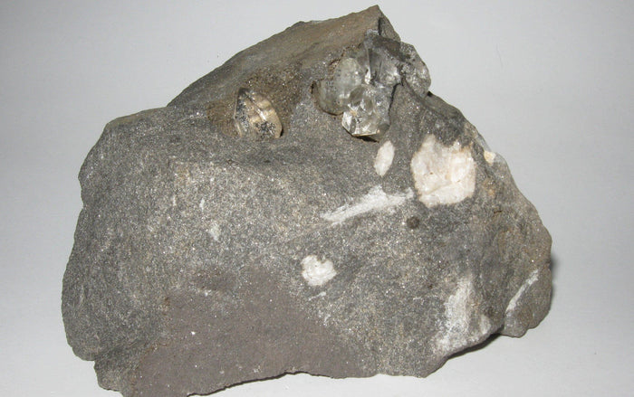Herkimer Diamonds in Matrix w/ Dolomite & Calcite | Of Coins & Crystals